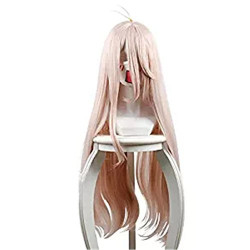 Queen Anime Long Pink Cosplay Wig Women