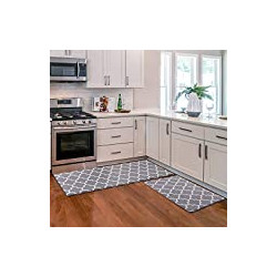 Kitchen Mat [2 PCS] Cushioned Anti-Fatigue