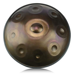 hand pan in D Minor 9 notes steel hand drum