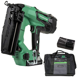Metabo HPT 18V MultiVol Cordless Finish Nailer Kit | Includes 1 Battery
