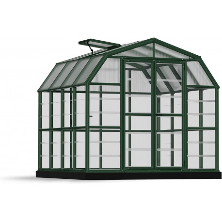 Gardener Greenhouse, 8' x 8', Dark Green