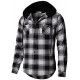Mens Casual Hoodie Jackets Lightweight Long