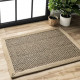 Natural Seagrass Farmhouse Area Rug, 2' 6" x 4', Beige
