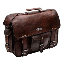 Mens Briefcase Laptop Bag Computer Satchel (13" X 18")