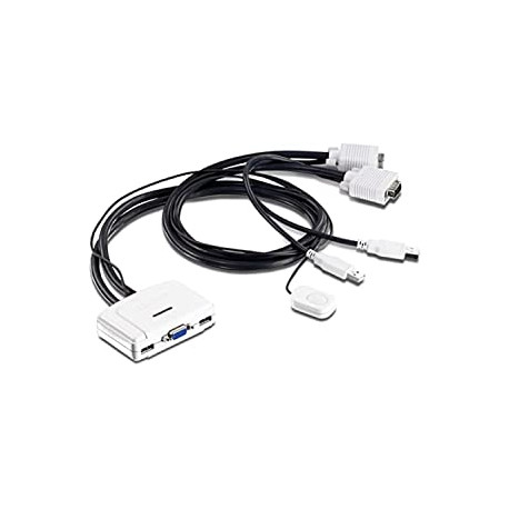 Pack 6 of TRENDnet 2-Port USB KVM Switch and Cable Kit