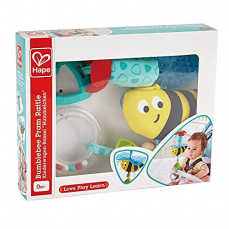Hape Bumblebee Pram Rattle