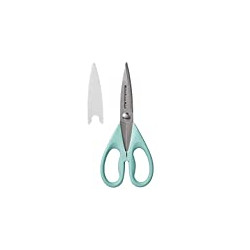 KitchenAid All Purpose Shears with Protective Sheath, 8.72-Inch, Aqua Sky