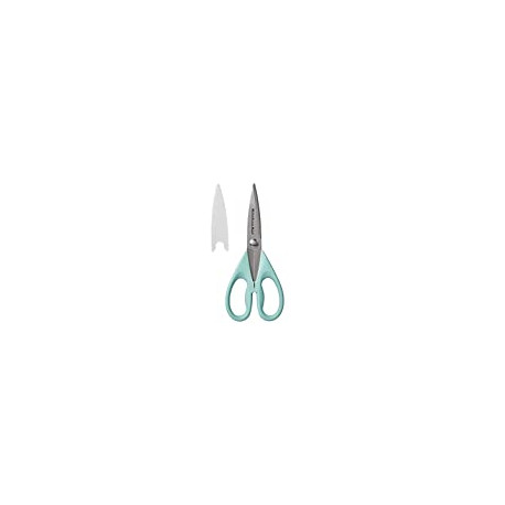 KitchenAid All Purpose Shears with Protective Sheath, 8.72-Inch, Aqua Sky