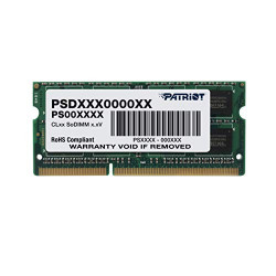 4 GB PC3-10600 (1333 MHz) DDR3 SODIMM