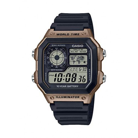 Casio Men's 10-Year Battery Japanese Quartz Watch
