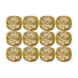 Dinning Table Parties Everyday, Set of 12 (Gold)