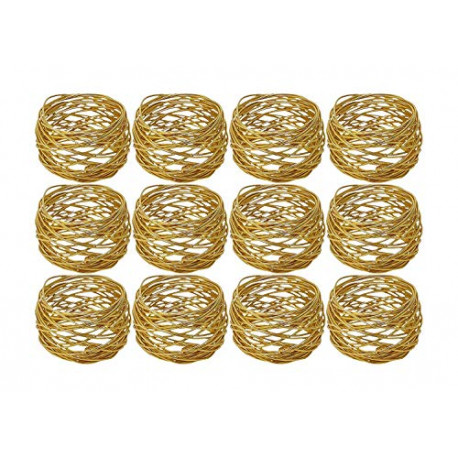 Dinning Table Parties Everyday, Set of 12 (Gold)