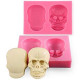 3D Skull silicone mould cake Fondant gum paste mold