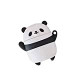 3D Vivid Distinctive Jumping Panda Cartoon Animals Design