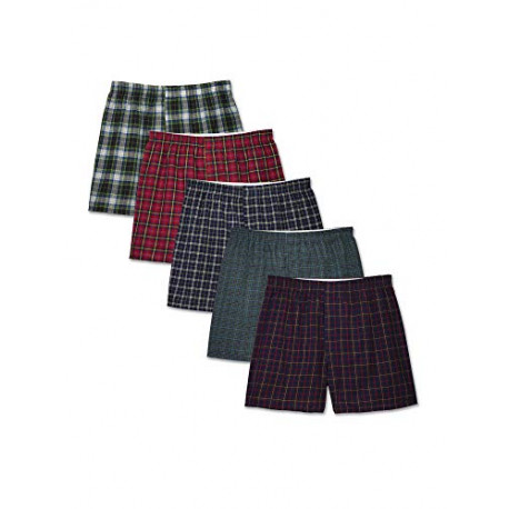 Men's Tartan Woven Boxer(Pack of 4)