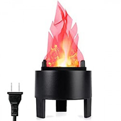 3D Fake Fire Flame Lamp