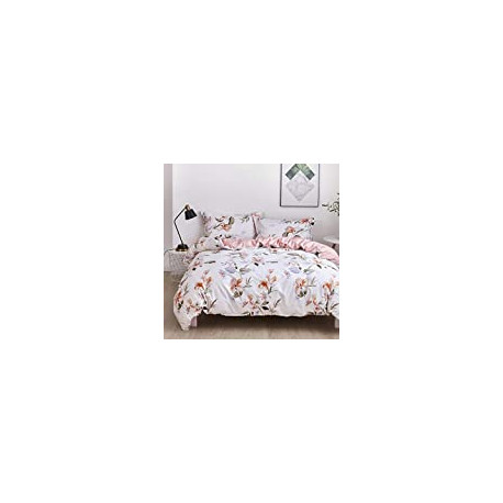 Duvet Cover Set, 100% Cotton Duvet Cover