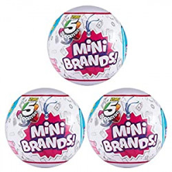 5-Surprise Mini Brands Collectible Capsule Ball