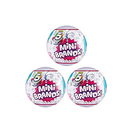 5-Surprise Mini Brands Collectible Capsule Ball