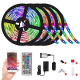 LED Strip Lights, COSOOS 65.6ft Adhesive 5050 RGB LEDs Color