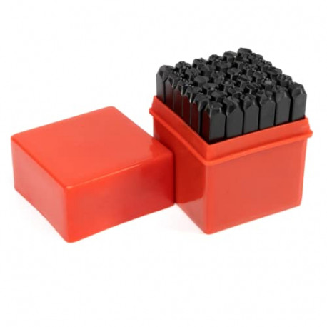 Number and Letter Punch Set | 36 Piece Stamp Set