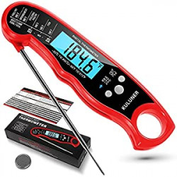 Waterproof Digital Instant Read Meat Thermometer with 4.6”
