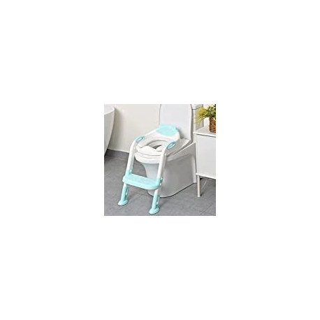 Potty Training Seat Toddler Toilet Seat with Step Stool Ladder
