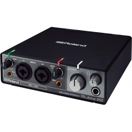 22 USB Audio Interface 2 in/2 out
