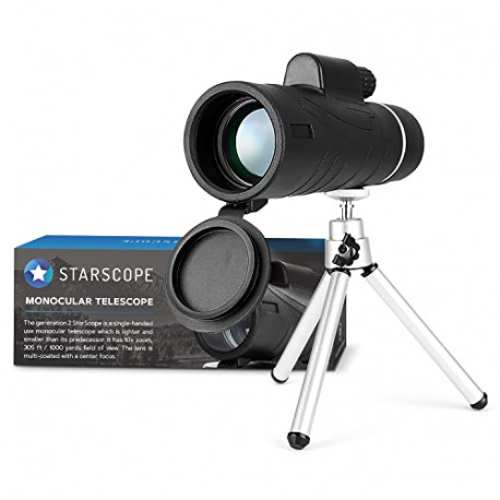 Monocular Telescope for Smartphones - 10X Monocular for iPhone and Android