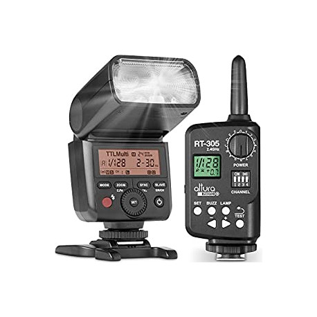 Camera Flash and Wireless Manual Trigger