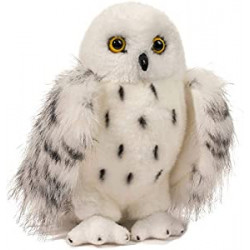 Wizard Snowy Owl Plush Stuffed Animal