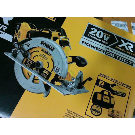 DEWALT 20V MAX Saw, 7-1/4-Inch, Brushless