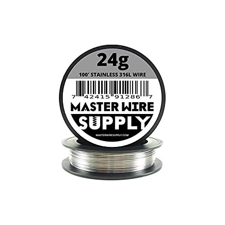 Stainless Steel 316L - 100' - 24 Gauge Wire
