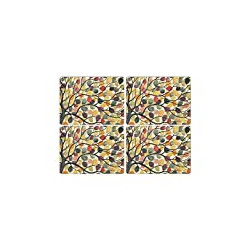 Pack 3 of Dancing Branches Collection l Set of 4 Placemats