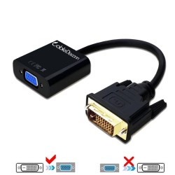 DVI-D Link 24+1 Male to VGA Female M/F