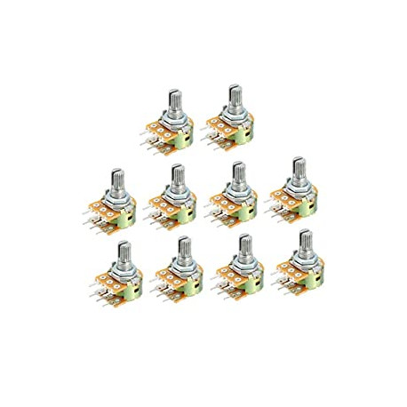 Carbon Film Taper Potentiometer 10pcs