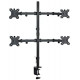 Quad 13 to 30 inch LCD Monitor Desk Mount