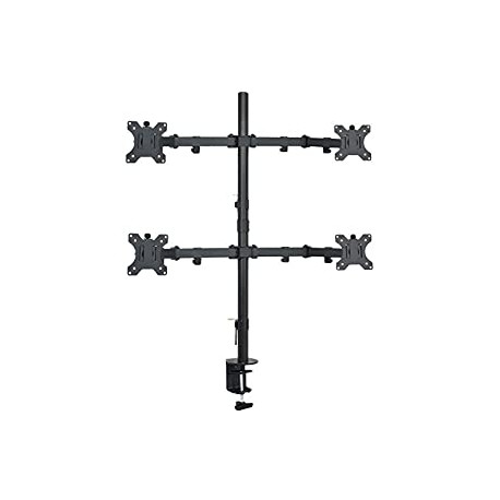 Quad 13 to 30 inch LCD Monitor Desk Mount