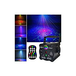 Lights for Parties 60 Laser Patterns and RGB LED