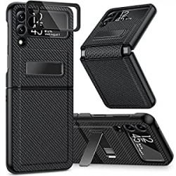 Compatible with Galaxy Z Flip 3 5G Kickstand Case
