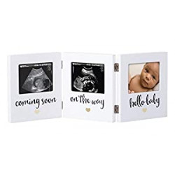 Triple Sonogram Keepsake Photo Frame