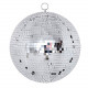 8" Disco Light Mirror Ball with Hanging Ring