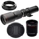 500mm/1000mm f/8 Manual Telephoto Lens for Nikon D7500