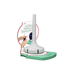 Non-Slip Base with Built-in Holder for Markers, Pattern and 4” Gauge Ruler