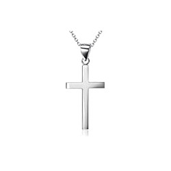 Sterling Silver Cross Pendant Necklace