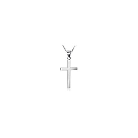 Sterling Silver Cross Pendant Necklace
