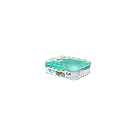 Bento Box Adult Lunch Box with 2 Compartments