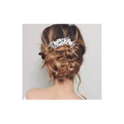 Flower Bride Hair Comb Wedding Hair Accessories