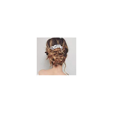 Flower Bride Hair Comb Wedding Hair Accessories