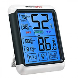 TP55 Digital Hygrometer Indoor Thermometer Humidity Gauge